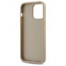 DKNY DKHCP14XPQDSLE iPhone 14 Pro Max    6.7" beżowy/beige Quilted Stack Logo na NearMe.pl