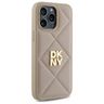 DKNY DKHCP14XPQDSLE iPhone 14 Pro Max    6.7" beżowy/beige Quilted Stack Logo na NearMe.pl