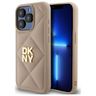 DKNY DKHCP15XPQDSLE iPhone 15 Pro Max    6.7" beżowy/beige Quilted Stack Logo na NearMe.pl
