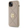 DKNY DKHCP15MPQDSLE iPhone 15 Plus 6.7"  beżowy/beige Quilted Stack Logo na NearMe.pl