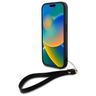 DKNY DKHCP16SPBSWSK iPhone 16 6.1"       czarny/black hardcase Wrist Strap Stock Logo na NearMe.pl