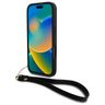 DKNY DKHCP16LPBSWSK iPhone 16 Pro 6.3"   czarny/black hardcase Wrist Strap Stock Logo na NearMe.pl