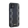 DKNY DKHMN61PCPVSLK iPhone 11 / Xr6.1" czarny/black hardcase Leather Checkered Mono Pattern MagSafe na NearMe.pl