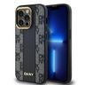 DKNY DKHMP14LPCPVSLK iPhone 14 Pro6.1" czarny/black hardcase Leather Checkered Mono Pattern MagSafe na NearMe.pl