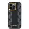 DKNY DKHMP14LPCPVSLK iPhone 14 Pro6.1" czarny/black hardcase Leather Checkered Mono Pattern MagSafe na NearMe.pl
