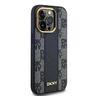 DKNY DKHMP13LPCPVSLK iPhone 13 Pro / 136.1" czarny/black hardcase Leather Checkered Mono Pattern MagSafe na NearMe.pl