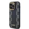 DKNY DKHMP14XPCPVSLK iPhone 14 Pro Max6.7" czarny/black hardcase Leather Checkered Mono Pattern MagSafe na NearMe.pl
