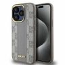 DKNY DKHMP15XPCPVSLE iPhone 15 Pro Max6.7" beżowy/beige hardcase Leather Checkered Mono Pattern MagSafe na NearMe.pl