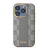 DKNY DKHMP15XPCPVSLE iPhone 15 Pro Max6.7" beżowy/beige hardcase Leather Checkered Mono Pattern MagSafe na NearMe.pl