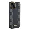 DKNY DKHMP15MPCPVSLK iPhone 15 Plus /14 Plus 6.7" czarny/black hardcase Leather Checkered Mono Pattern MagSafe na NearMe.pl