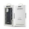 DKNY DKHMP15MPCPVSLK iPhone 15 Plus /14 Plus 6.7" czarny/black hardcase Leather Checkered Mono Pattern MagSafe na NearMe.pl