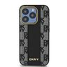 DKNY DKHMP15LPCPVSLK iPhone 15 Pro6.1" czarny/black hardcase Leather Checkered Mono Pattern MagSafe na NearMe.pl