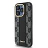 DKNY DKHMP15XPCPVSLK iPhone 15 Pro Max6.7" czarny/black hardcase Leather Checkered Mono Pattern MagSafe na NearMe.pl