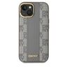 DKNY DKHMP15SPCPVSLE iPhone 156.1" beżowy/beige hardcase Leather Checkered Mono Pattern MagSafe na NearMe.pl