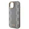 DKNY DKHMP15SPCPVSLE iPhone 156.1" beżowy/beige hardcase Leather Checkered Mono Pattern MagSafe na NearMe.pl