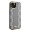 DKNY DKHMP14SPCPVSLE iPhone 146.1" beżowy/beige hardcase Leather Checkered Mono Pattern MagSafe na NearMe.pl