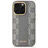 DKNY DKHMP14LPCPVSLE iPhone 14 Pro6.1" beżowy/beige hardcase Leather Checkered Mono Pattern MagSafe na NearMe.pl