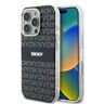 DKNY DKHMP16LHRHSEK iPhone 16 Pro6.3" czarny/black hardcase Repeat Texture Pattern With Stripe na NearMe.pl