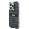 DKNY DKHMP16LHRHSEK iPhone 16 Pro6.3" czarny/black hardcase Repeat Texture Pattern With Stripe na NearMe.pl