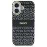 DKNY DKHMP16SHRHSEK iPhone 16 6.1"       czarny/black hardcase Repeat Texture Pattern With Stripe na NearMe.pl