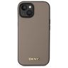 DKNY DKHMP15SPGHLME iPhone 15 6.1"       beżowy/beige hardcase Grained Metal Logo MagSafe na NearMe.pl