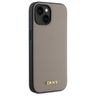 DKNY DKHMP15SPGHLME iPhone 15 6.1"       beżowy/beige hardcase Grained Metal Logo MagSafe na NearMe.pl