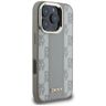 Etui DKNY Checkered Pattern Magsafe do   iPhone 16 Pro Max beżowy na NearMe.pl