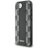 Etui DKNY Leather Checkered Mono Pattern MagSafe do iPhone 16e / 17e czarny na NearMe.pl