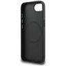 Etui DKNY Leather Checkered Mono Pattern MagSafe do iPhone 16e / 17e czarny na NearMe.pl