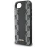 Etui DKNY Leather Checkered Mono Pattern MagSafe do iPhone 16e / 17e czarny na NearMe.pl
