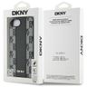 Etui DKNY Leather Checkered Mono Pattern MagSafe do iPhone 16e / 17e czarny na NearMe.pl