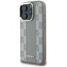 Etui DKNY Checkered Pattern Magsafe do   iPhone 16 Pro beżowy na NearMe.pl