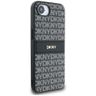 Etui DKNY Repeat Texture Pattern with    Tonal Stripe do iPhone 16e / 17e czarny na NearMe.pl