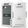 Etui DKNY Repeat Texture Pattern with    Tonal Stripe do iPhone 16e / 17e czarny na NearMe.pl