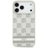 Etui DKNY Checkered with Printed Stripes do iPhone 17 Pro Max beżowy na NearMe.pl