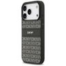 Etui DKNY Repeat Texture Pattern with Tonal Stripe do iPhone 17 Pro czarny na NearMe.pl