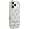 Etui DKNY Checkered with Printed Stripes do iPhone 17 Pro beżowy na NearMe.pl