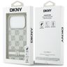 Etui DKNY Checkered with Printed Stripes do iPhone 17 Pro beżowy na NearMe.pl