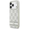 Etui DKNY Checkered with Printed Stripes do iPhone 17 Pro beżowy na NearMe.pl