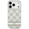 Etui DKNY Checkered with Printed Stripes do iPhone 17 Pro beżowy na NearMe.pl