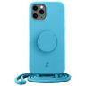 Etui JE PopGrip iPhone 11 Pro 5,8"niebieski/aqua 30053 (Just Elegance) na NearMe.pl