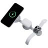 Ładowarka indukcyjna Bazic GoMag Trio 2  3w1 15W magnetyczna do iPhone/Watch/AirPods szara na NearMe.pl