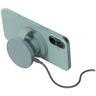 Ładowarka indukcyjna Bazic GoMag Trio 2  3w1 15W magnetyczna do iPhone/Watch/AirPods pistacjowy na NearMe.pl
