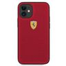 Ferrari FESPEHCP12SRE iPhone12 mini  5,4" czerwony/red hardcase On Track Perforated na NearMe.pl