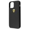 Ferrari FERCAHCP12SBK iPhone 12 mini 5,4" czarny/black hardcase On Track Real Carbon na NearMe.pl
