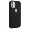 Ferrari FESSIHCP12SBK iPhone 12 mini 5,4" czarny/black hardcase On Track Silicone na NearMe.pl