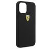 Ferrari FESSIHCP12SBK iPhone 12 mini 5,4" czarny/black hardcase On Track Silicone na NearMe.pl