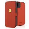 Ferrari FESPEFLBKP12SRE iPhone 12 mini 5,4" czerwony/red book On Track Perforated na NearMe.pl
