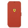 Ferrari FESPEFLBKP12SRE iPhone 12 mini 5,4" czerwony/red book On Track Perforated na NearMe.pl