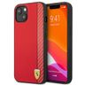Ferrari FESAXHCP13SRE iPhone 13 mini5,4" czerwony/red hardcase On Track Carbon Stripe na NearMe.pl